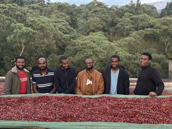 The EIDHAK team at our Sidama drying station